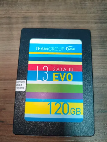 SSD TeamGroup L3 EVO 120GB SATA III - Saúde 98%