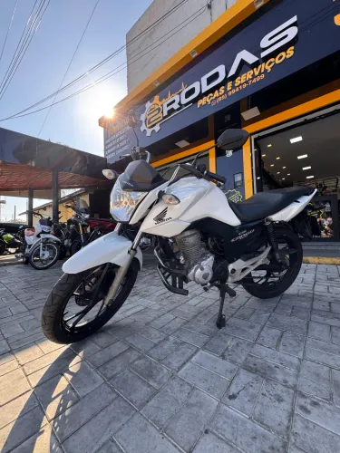 Honda CG 160 Cargo 2019 - Branca (Excelente Estado)