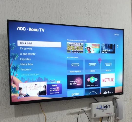 TV Smart 43 da Roku 