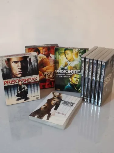 Box completo Prison Break + O Resgate Final