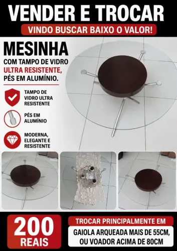 Mesinha de sala