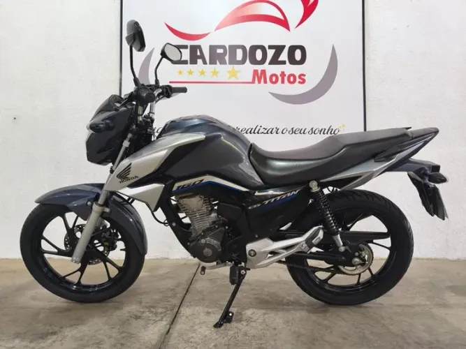 HONDA CG 160 TITAN 2022 CINZA