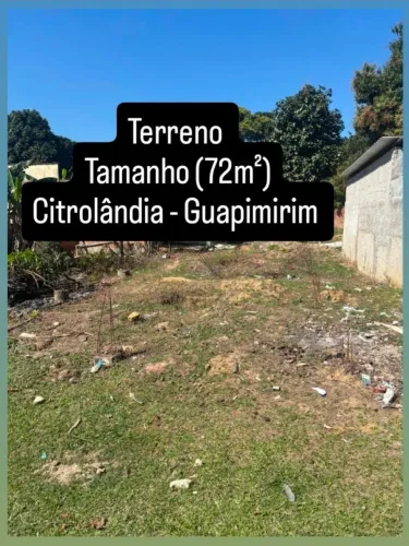 Terreno 12x6 metros 