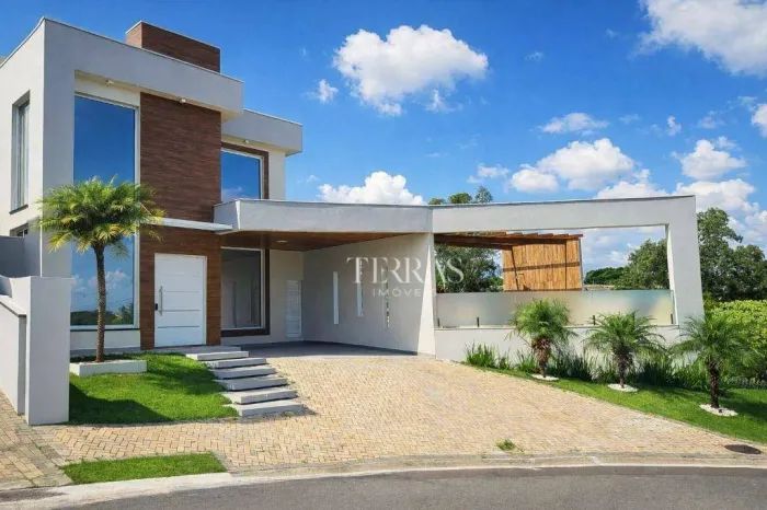 CASA DE LUXO MOBILIADA À VENDA NO CONDOMÍNIO GARDENVILLE EM ITU/SP | CINEMA, PISCINA AQUEC