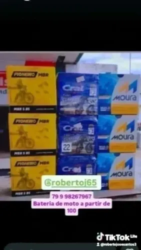 Bateria de Moto 