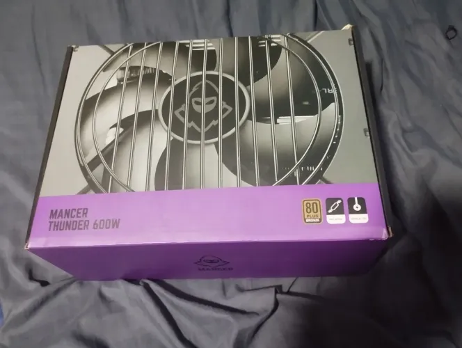 Kit gamer gabinete, fonte, water cooler e fans