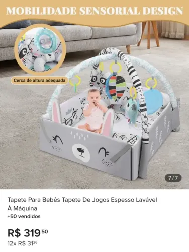 Tapete para bebês