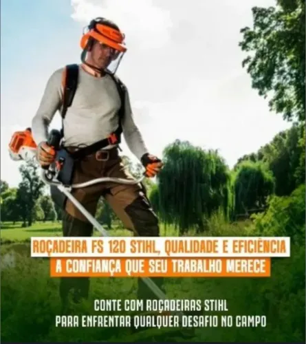 Roçadeira Stihl FS 120 GasolinaOriginal 