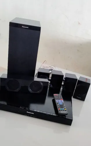 Home Theater Panasonic SA-BTT190 Blu-ray 3D 5.1 Completo