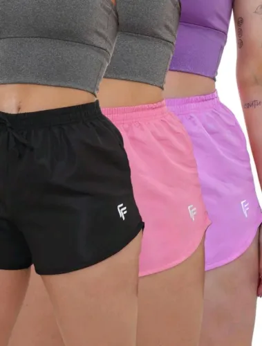 SHEIN kit shorts para exercícios academia fresco verão