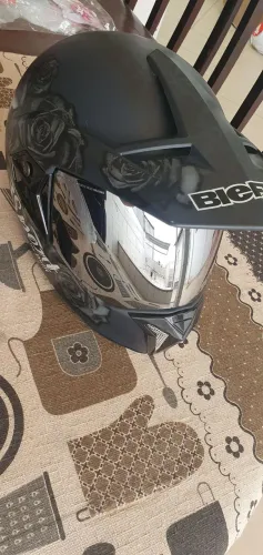 Capacete Bieffe Sport 3 - Masc N°56 + Viseira Original (novo)