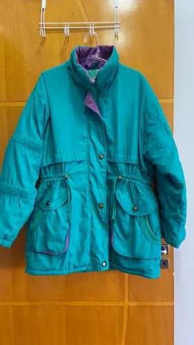Jaqueta retrô verde