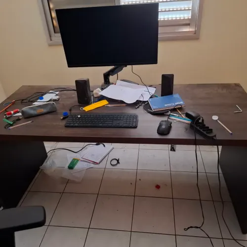 Mesa grande 1,75 m para 0,7 m para 0,76 m altura