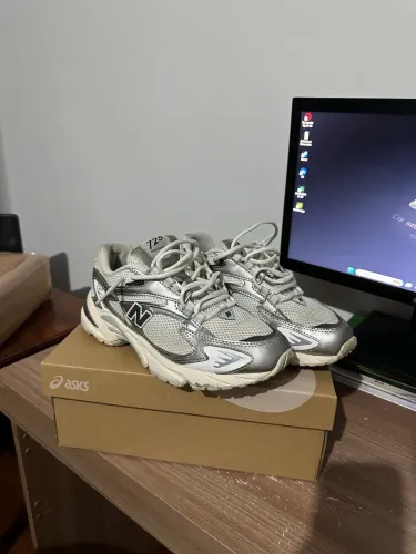 tenis original new balance 725 cinza 40