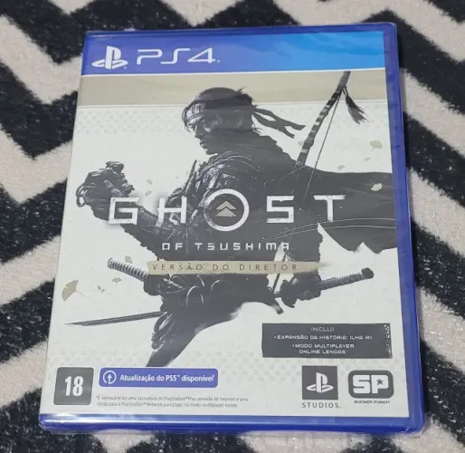 Jogo Ghost of Tsushima Versão do Diretor Original Lacrado PS4 Playstation 4