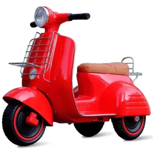 Mini Moto Infantil Scooter Bandeirante Banderetta Elétrica 6V Vermelha (NOVA)