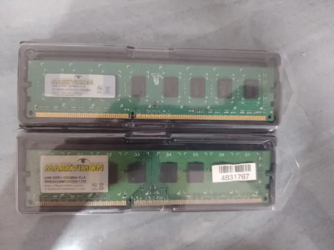 Kit 8gb memória ram dd3  (2x4GB) funcionando perfeitamente 