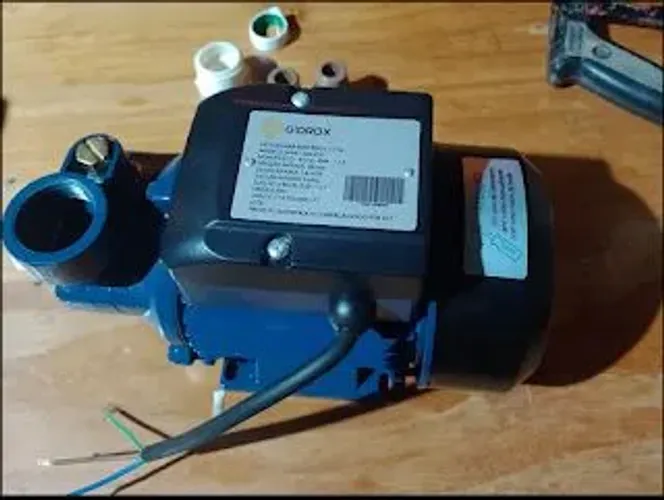 Bomba D`água Motobomba Periférica 0,5hp 1/2 Cv Bp60 Gidrox. 