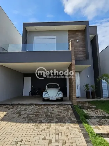 Casa à venda com 3 suítes no Condomínio Club Portinari - Paulínia - SP