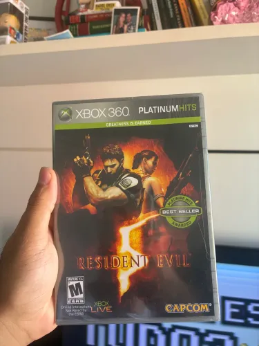 Resident evil 5 para Xbox 360 lacrado 