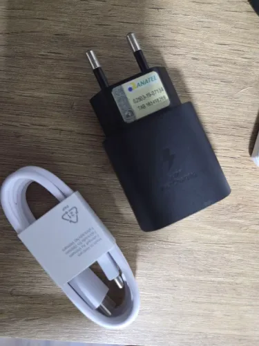 Carregador Original Samsung Super fast charging com usb c