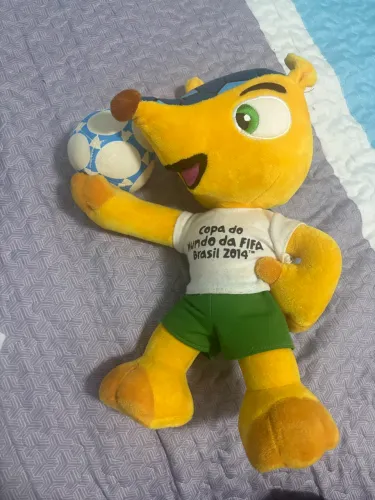 O boneco oficial da Copa do Mundo FIFA Brasil 2014 é o Fuleco