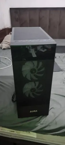 Gabinete gamdias gc5 com marcador de temperatura GPU e CPU 