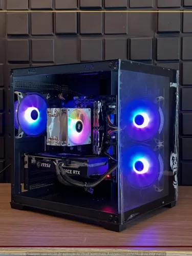 PC Gamer i5 12400F, 16gb, 512gb Nvme, RTX 3050 8gb, Gabinete Aquário, 450w