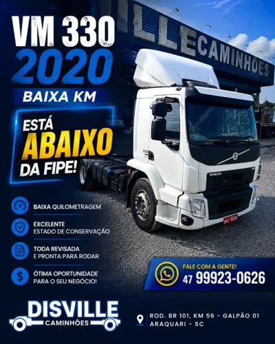 VOLVO VM 330 - 2020 - AUTOMÁTICO