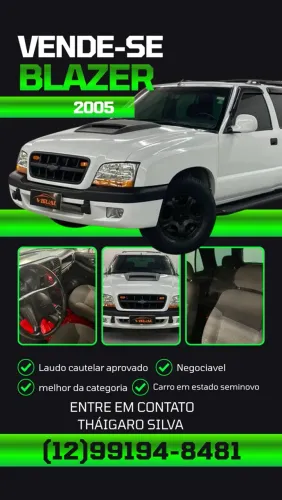 Chevrolet S10 Blazer Colina 2.4/2.4 MPFI F.power 2005