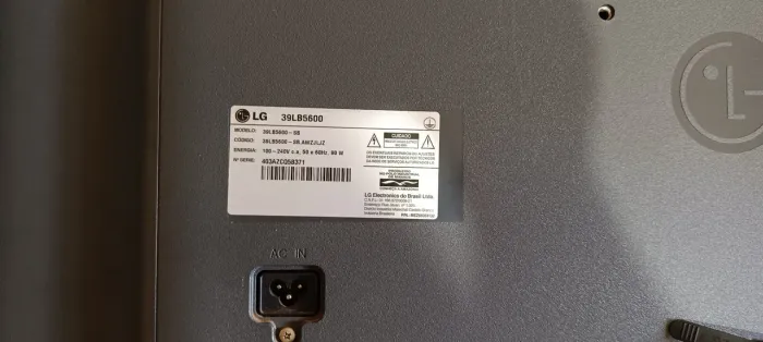 Tv LG 40 , sem imagem