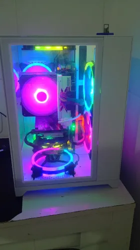PC Gamer Ryzen 5 + GTX 1660 6GB + Aircooler + Wi-fi + 16GB RGB - Pronto pra Jogo