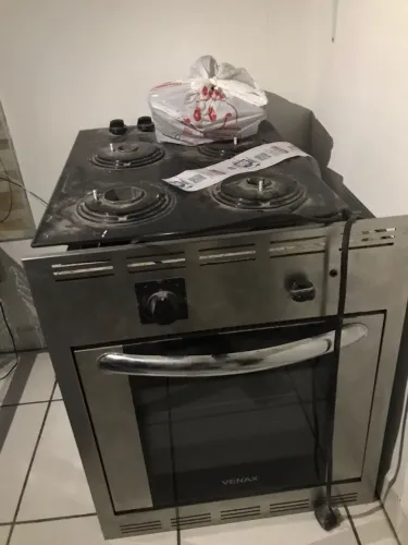 Fogão cooktop 4 bocas e forno eletrolux