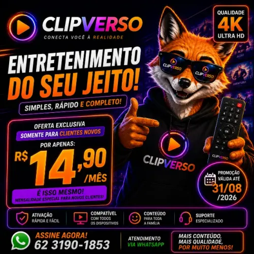 O seu app de streaming !