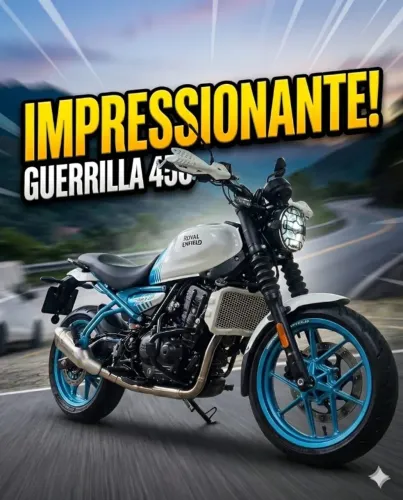 Guerrilla 450 - 2026 apenas 1.600 km - IMPECÁVEL