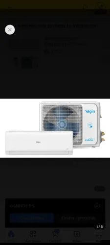 Ar Condicionado Elgin Quente e Frio 12000 BTUs Novo na Caixa Lacrado