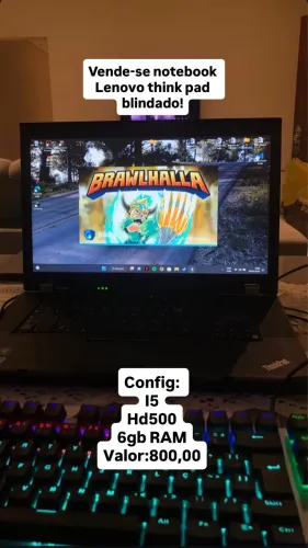 Notebook Lenovo think pad 