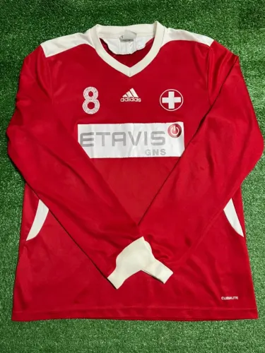 Camisa Seleção Suíça Futsal 2009/2010 #8 Usada em Jogo