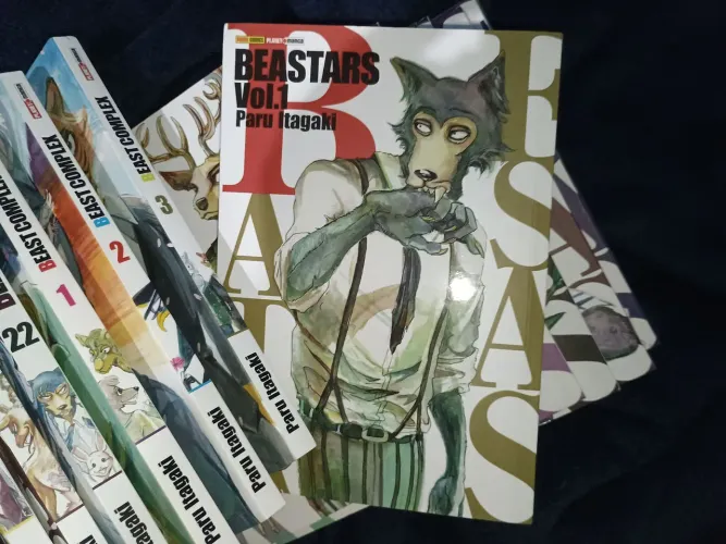 Coleção Mangá Beastars do volume 1 ao 22+ Beastars Complex
