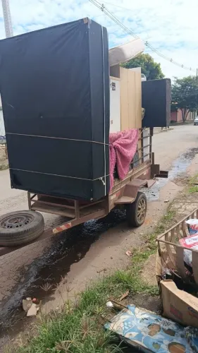 Frete com carretinha 