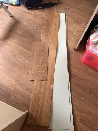 Piso vinílico amadeirado