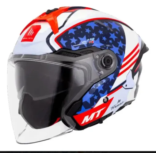 Capacete Moto Motoqueiro Mt Helmets Cosmo Sv - Número 60