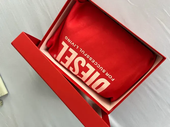 Bolsa de couro Diesel