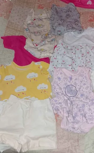 Kit de roupas infantis para meninas 6/10