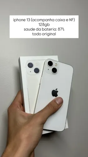 iphone 13 - todo original - bateria 87%