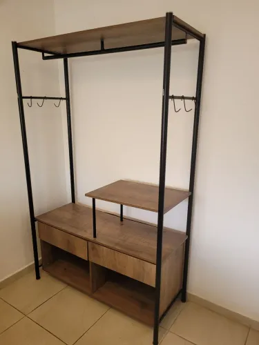 Guarda-roupa Barcelona aberto