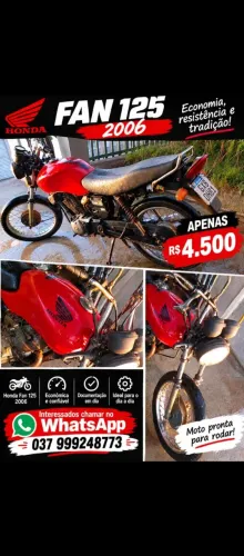 Moto fan 125 2006
