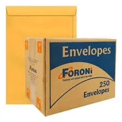Lote de Envelopes de papel diversos tamanhos