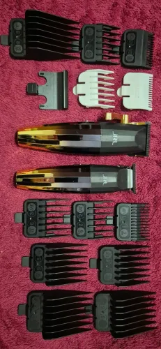 Combo JRL Gold ( Corte+ Acabamento) + Estojo Wahl + Kit Barbearia Completo (1200 A VISTA)