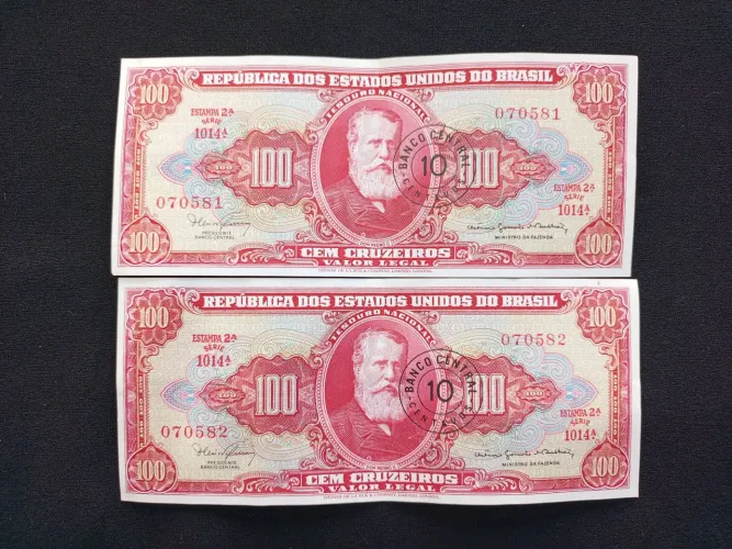 Lote de Cédulas antigas 